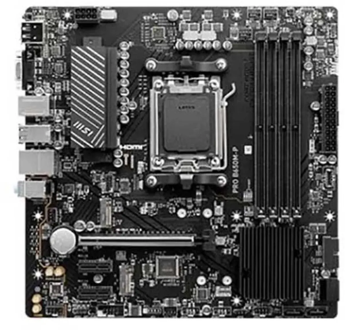 MSI PRO B650M-P 7E27-001R Moederbord - AM5 microATX