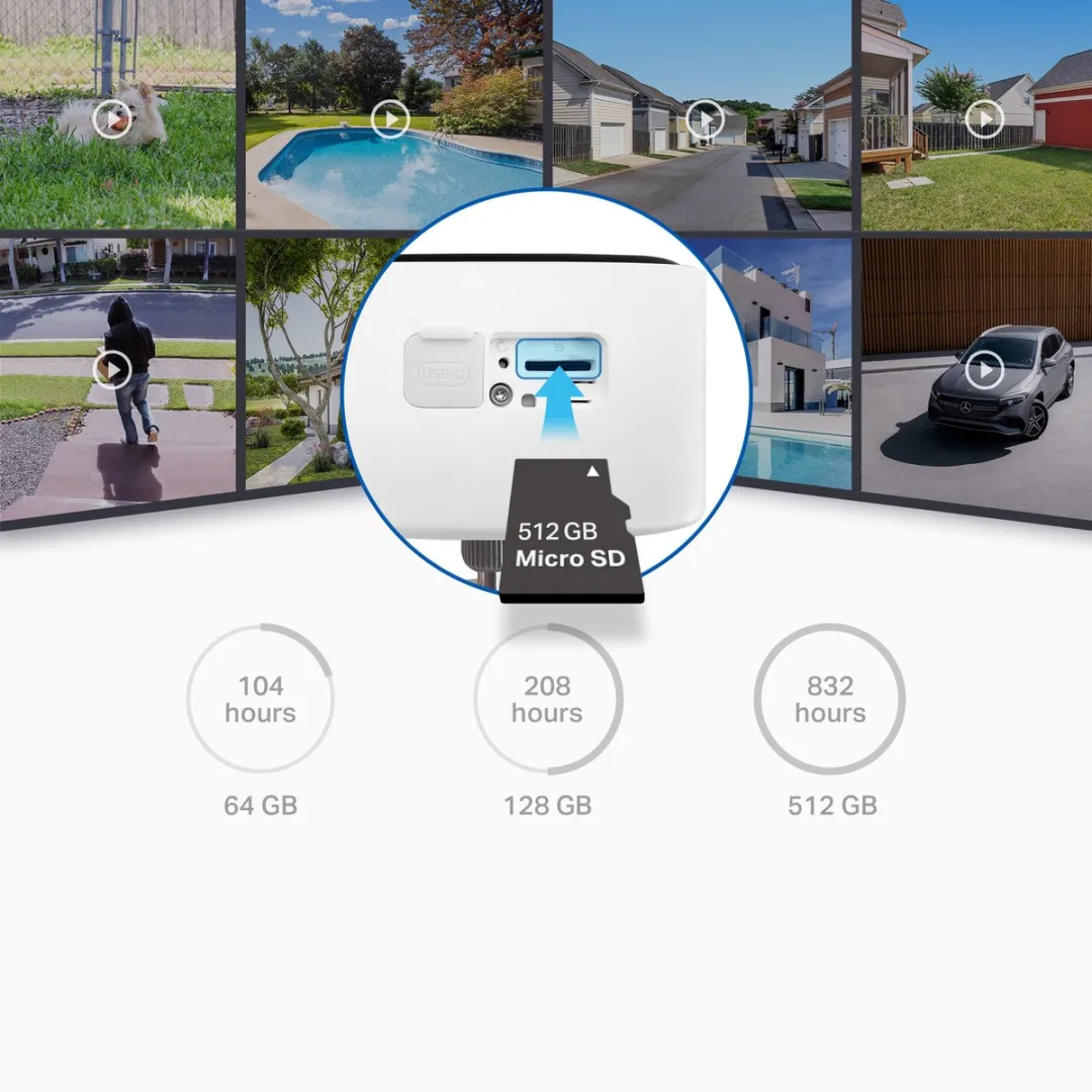 TP-Link Tapo C400 Beveiligingscamera Buiten - 1080p - Wit