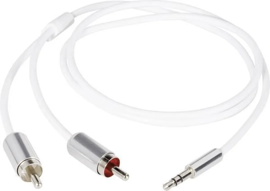 SpeaKa Professional SP-7870088 Cinch naar Jack 3,5mm Kabel - 0,8m