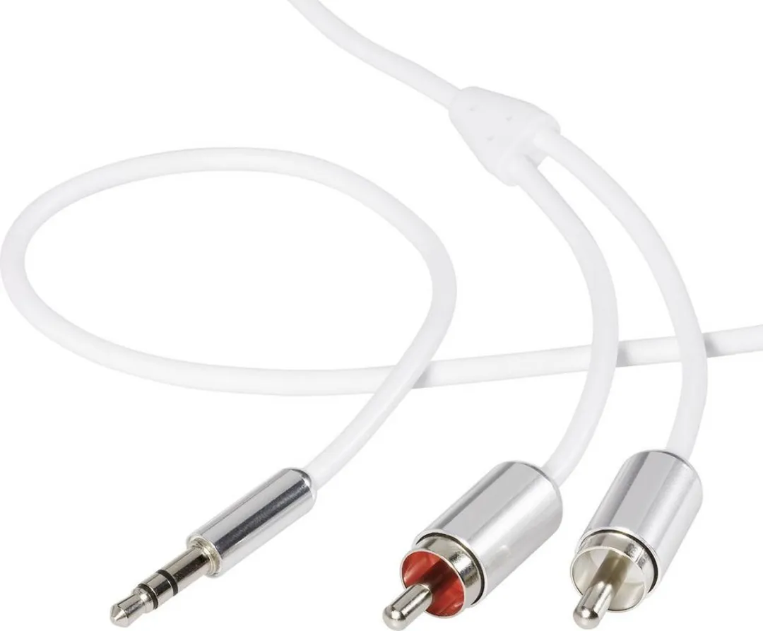 SpeaKa Professional SP-7870088 Cinch naar Jack 3,5mm Kabel