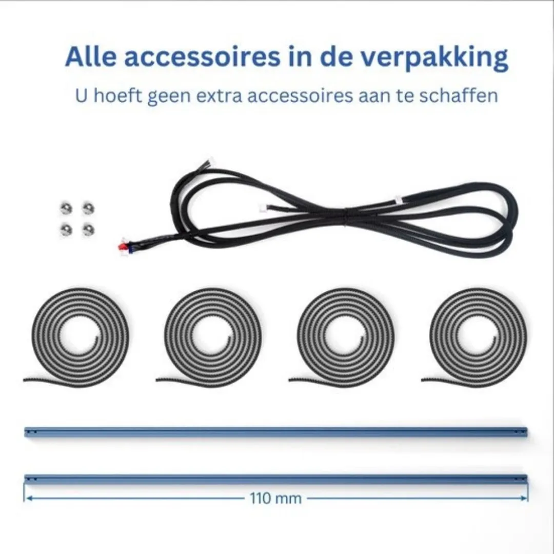 Sculpfun S9 Uitbreidingsset - 950x410mm - Blauw - afbeelding 6 van 6