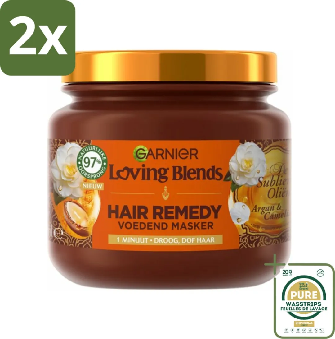 Garnier Loving Blends Haarmasker Argan & Cameliaolie 340ml