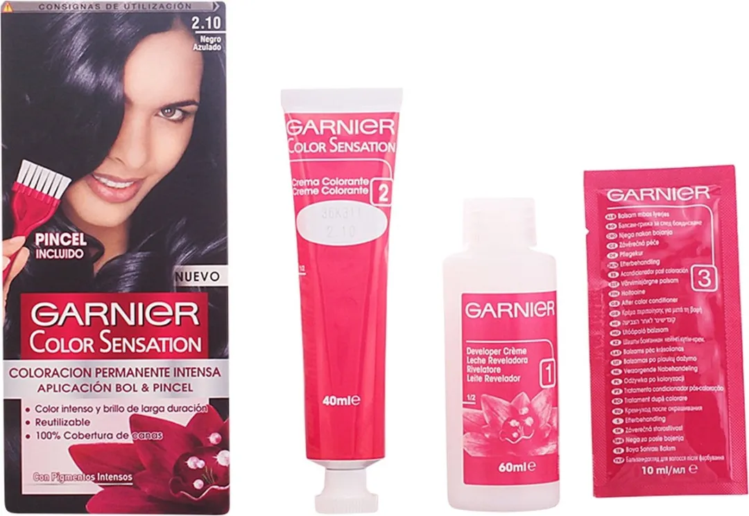 Garnier Color Sensation Negro Azulado Haarverf 110g