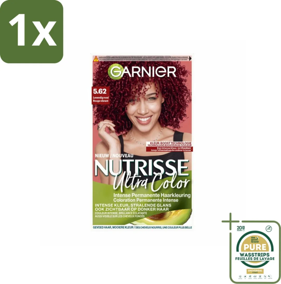 Garnier Nutrisse Ultra Color Levendig Rood 824ml