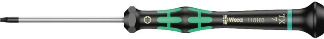 Wera 2067 HF TX Torx-schroevendraaier T7 60mm
