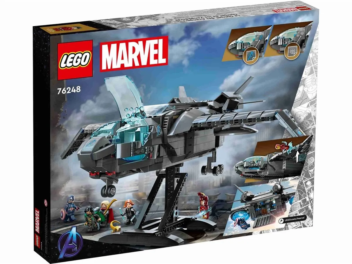 LEGO Marvel Avengers Quinjet Infinity Saga 76248 - Meerkleurig