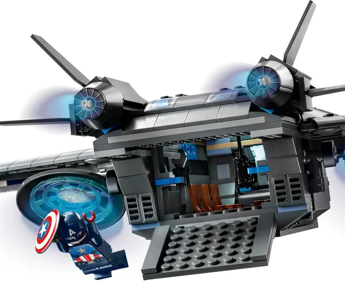 LEGO Marvel Avengers Quinjet Infinity Saga 76248 - Meerkleurig - afbeelding 6 van 6