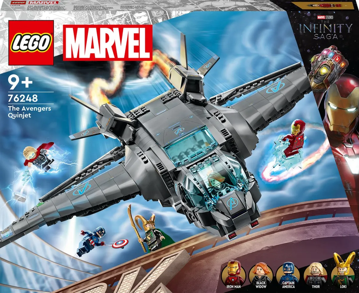 LEGO Marvel Avengers Quinjet Infinity Saga 76248