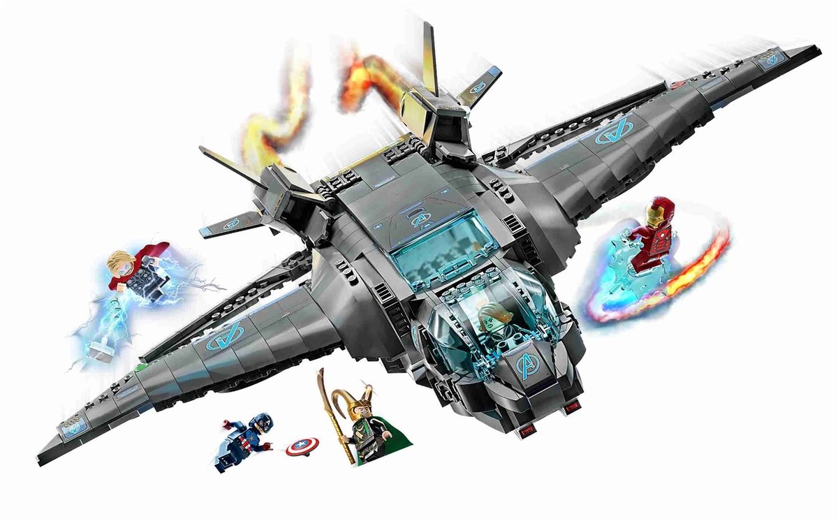 LEGO Marvel De Avengers Quinjet, Infinity Saga Set - 76248
