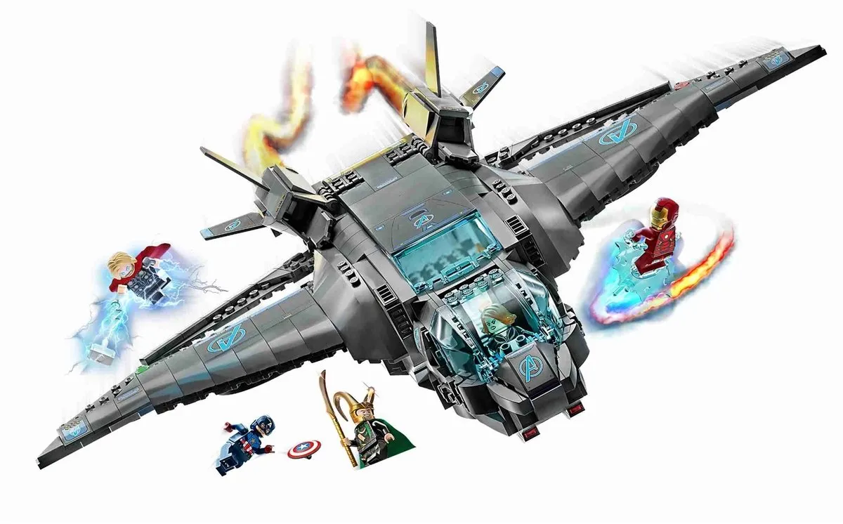 LEGO Marvel Avengers Quinjet Infinity Saga 76248 - Meerkleurig