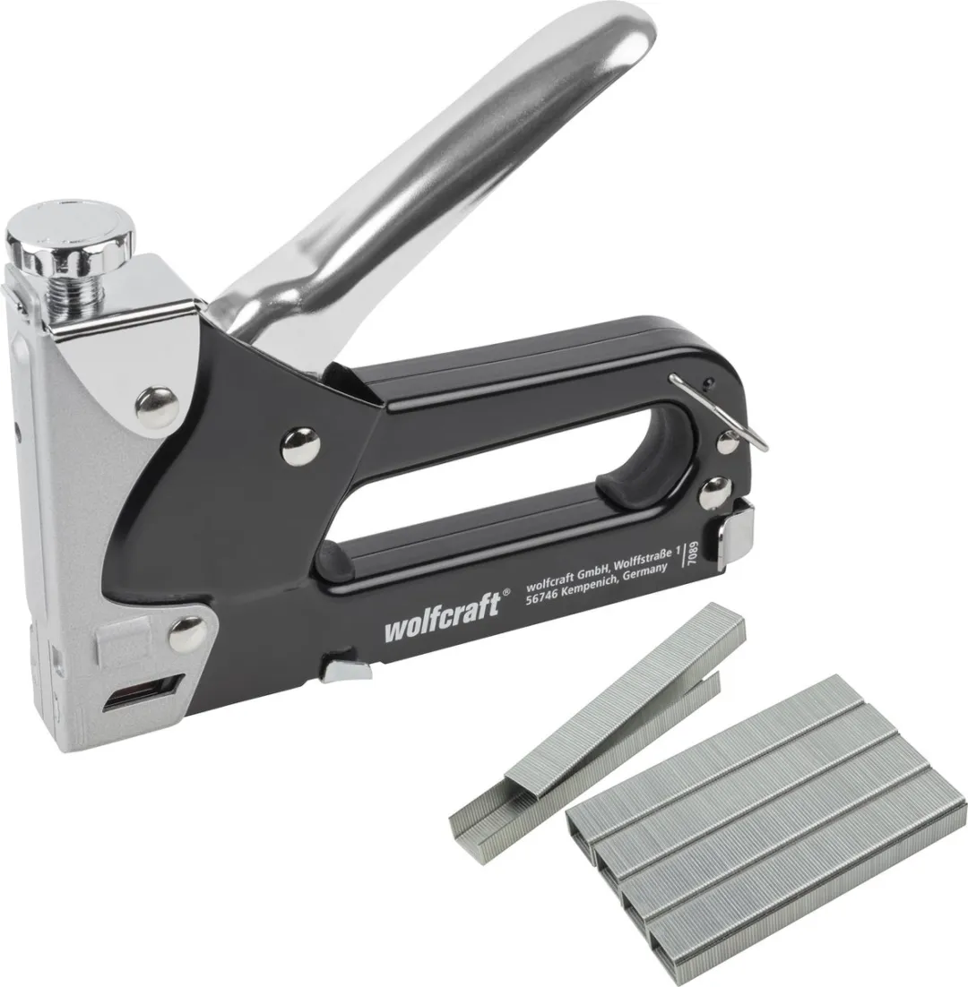 Wolfcraft tacocraft 7 Handtacker - 1000 Nietjes - Type 053