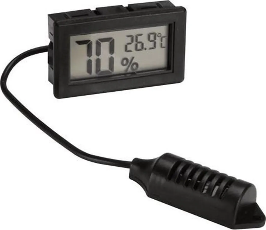 Velleman Digitale Inbouw Thermometer/Hygrometer -50°C tot 70°C