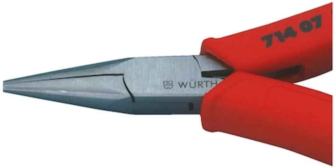Würth Telefoontang Elektronica - Zilver/Rood