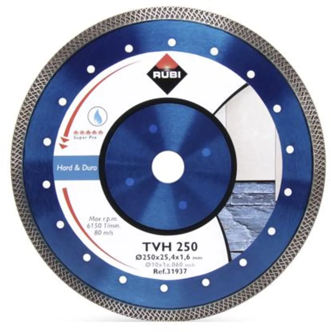 Rubi Diamantschijf TURBO VIPER 250mm TVH - 250mm