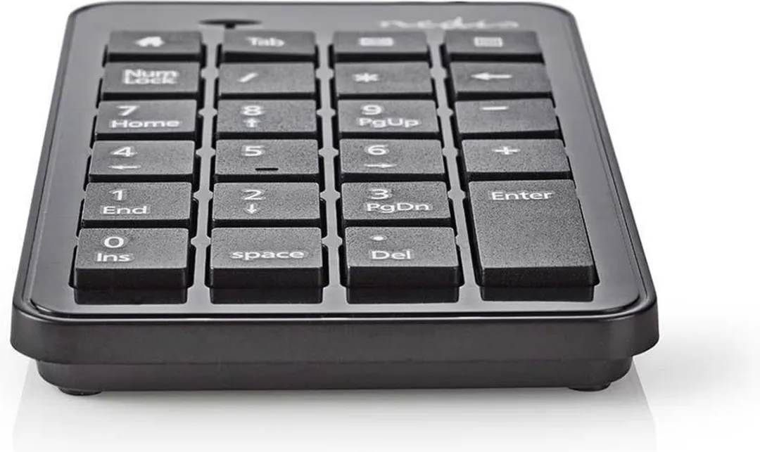 Nedis KBNM100BK Bedraad Toetsenbord - Zwart