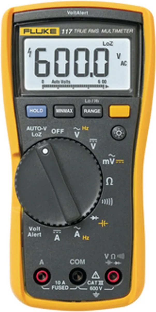 Fluke 117 EUR Digitale True-RMS Multimeter