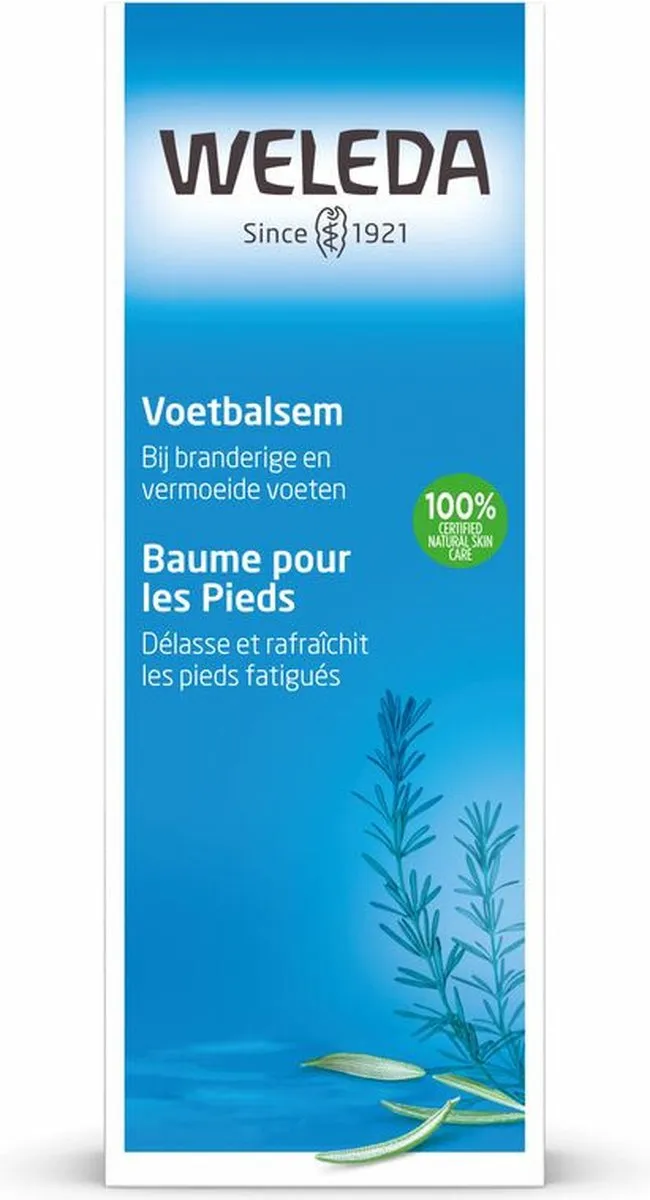 Weleda Voetbalsem Rozemarijn 75ml