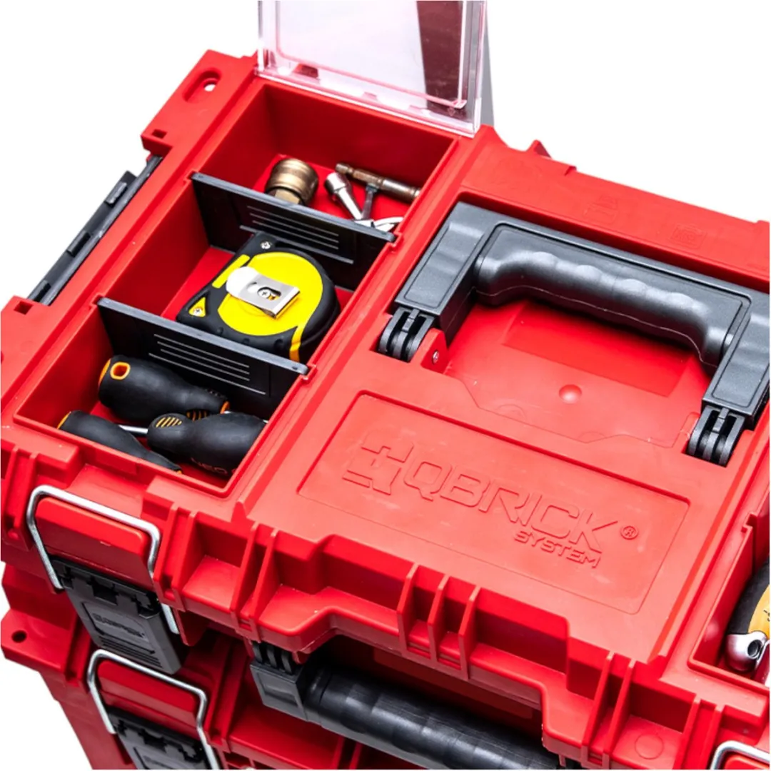 Toolbrothers RHINO XL Gereedschapskoffer M 13,5L - Rood - IP66 - afbeelding 6 van 6