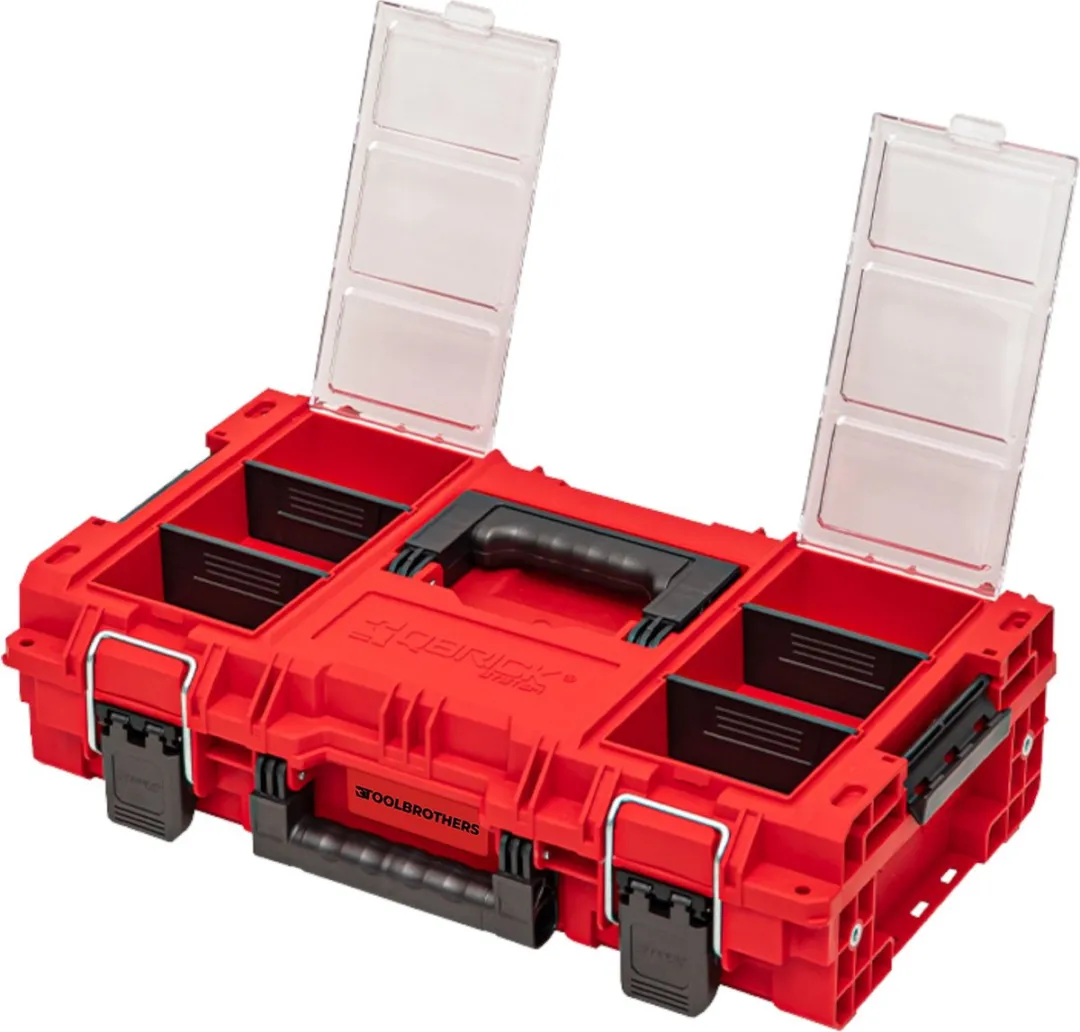 Toolbrothers RHINO XL Gereedschapskoffer M 13,5L - Rood - IP66 - afbeelding 5 van 6