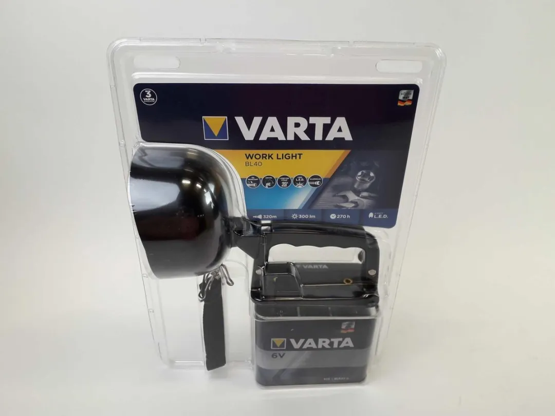 Varta Work Light BL40 - Zwart