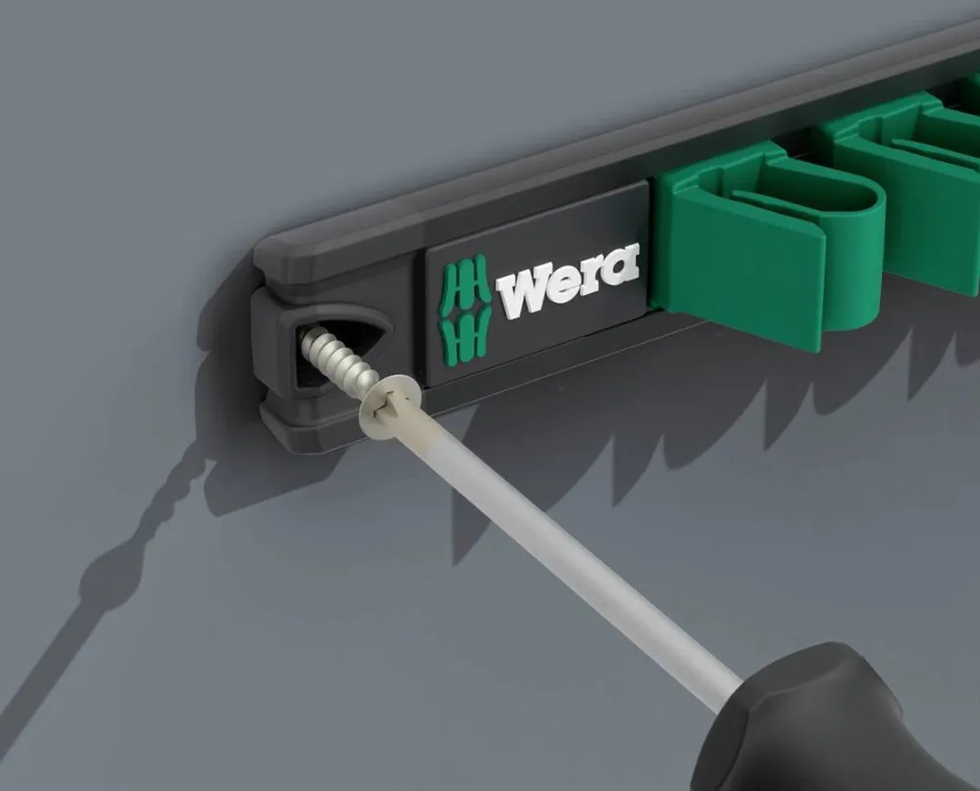 Wera 05136413001 Joker Magneetstrip 370x30mm - Zwart/groen