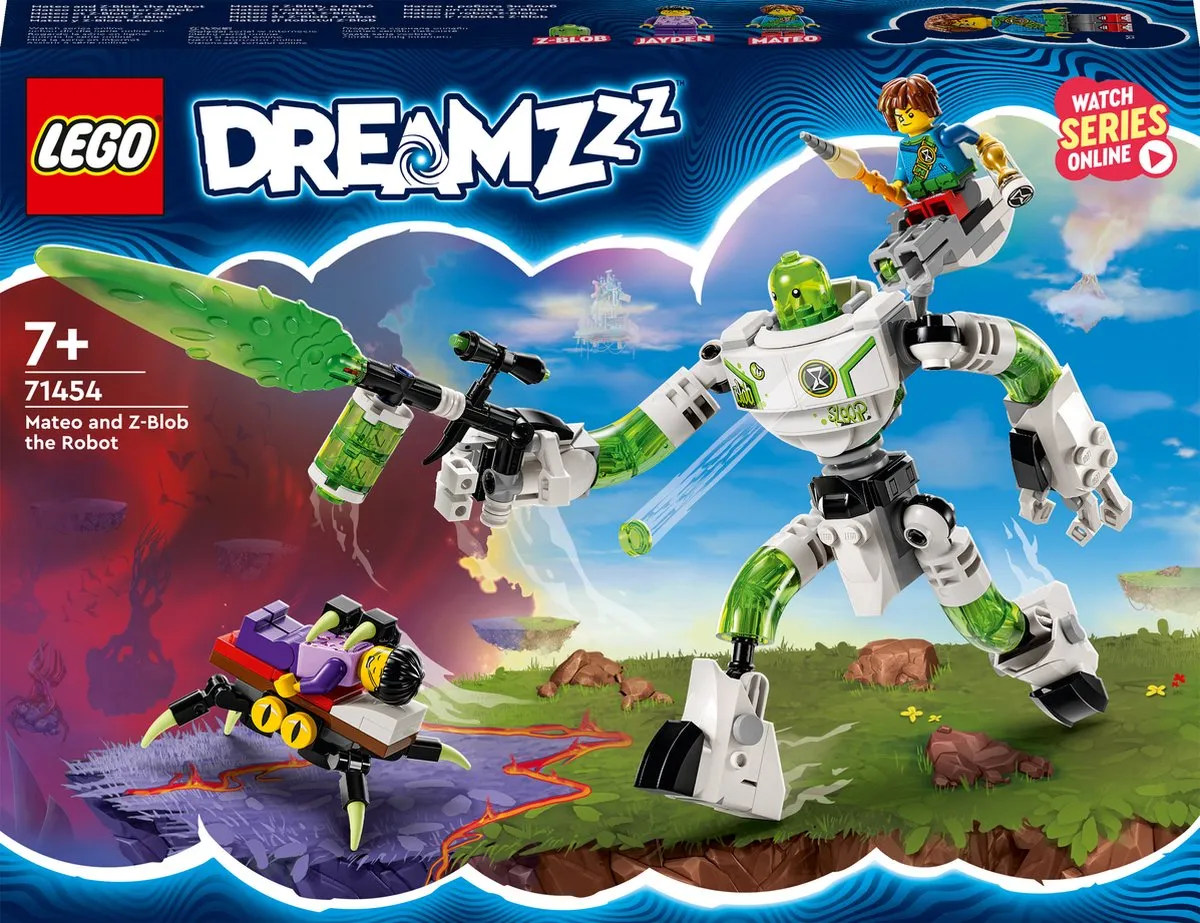 LEGO DREAMZzz Mateo en Z-Blob Robot 71454