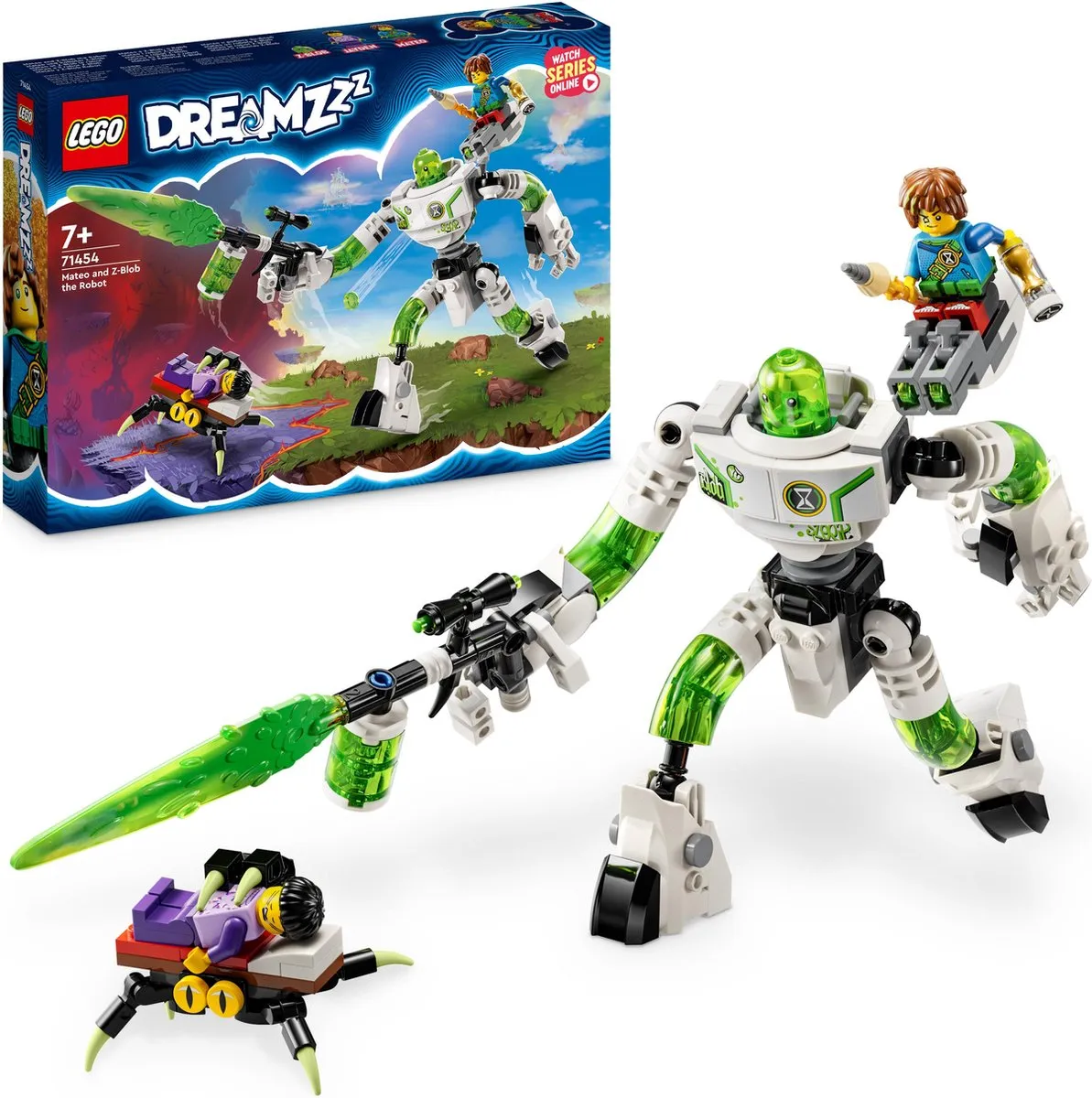 LEGO DREAMZzz Mateo en Z-Blob Robot 71454 - 237 Stukken