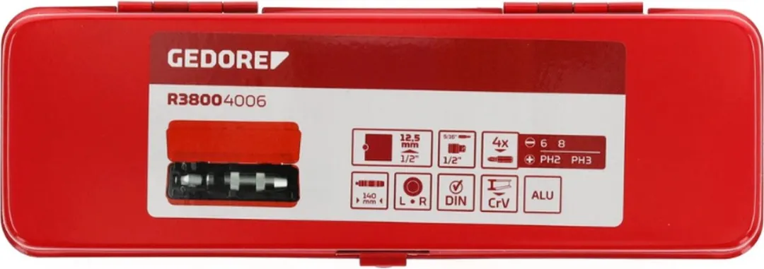 Gedore RED 3301399 Slagschroevendraaierset