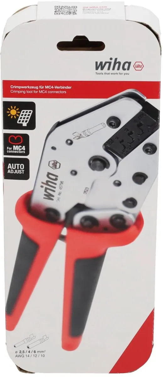 Wiha Krimptang MC4 2,5-6mm²