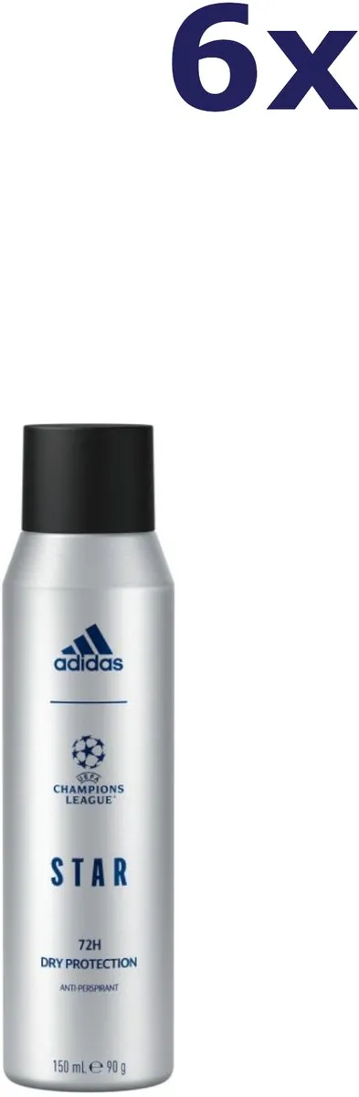 adidas UEFA Champions League Star Deo 150ml