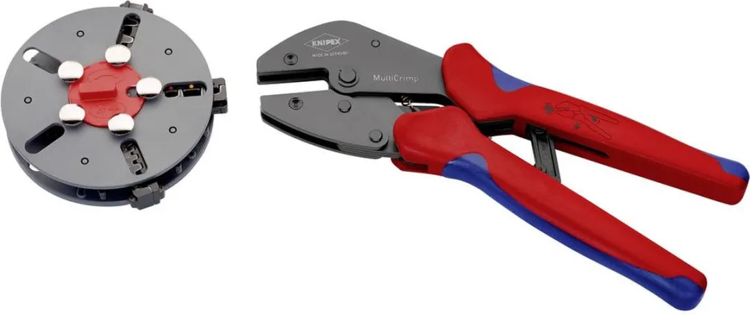 Knipex 973301 MultiCrimp Krimptang 250mm - 3 Krimpprofielen