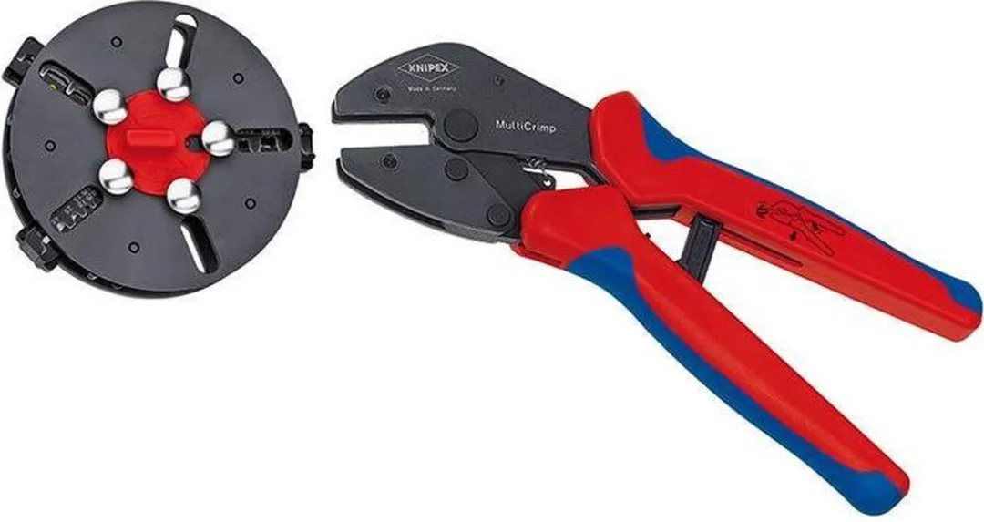 Knipex 973301 MultiCrimp Krimptang 250mm - 3 Krimpprofielen