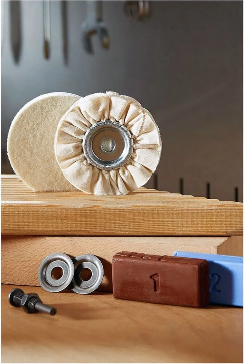 Wolfcraft Polijstset 5-delig 2178000 - 85mm
