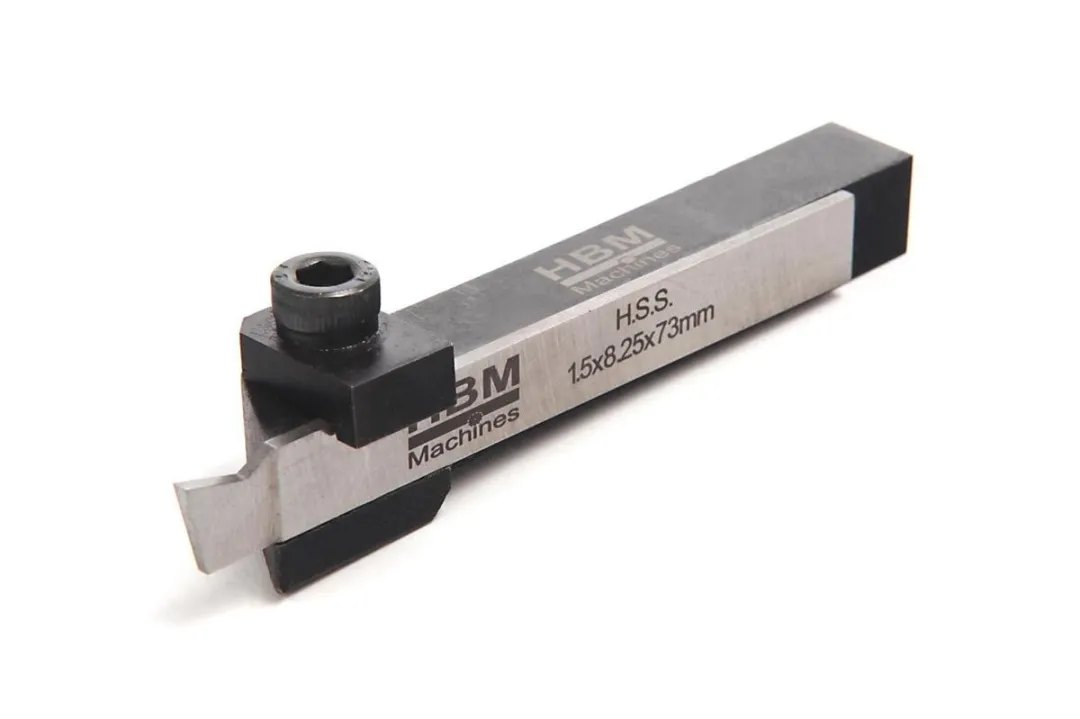HBM 10mm Afsteekhouder met HSS Mes