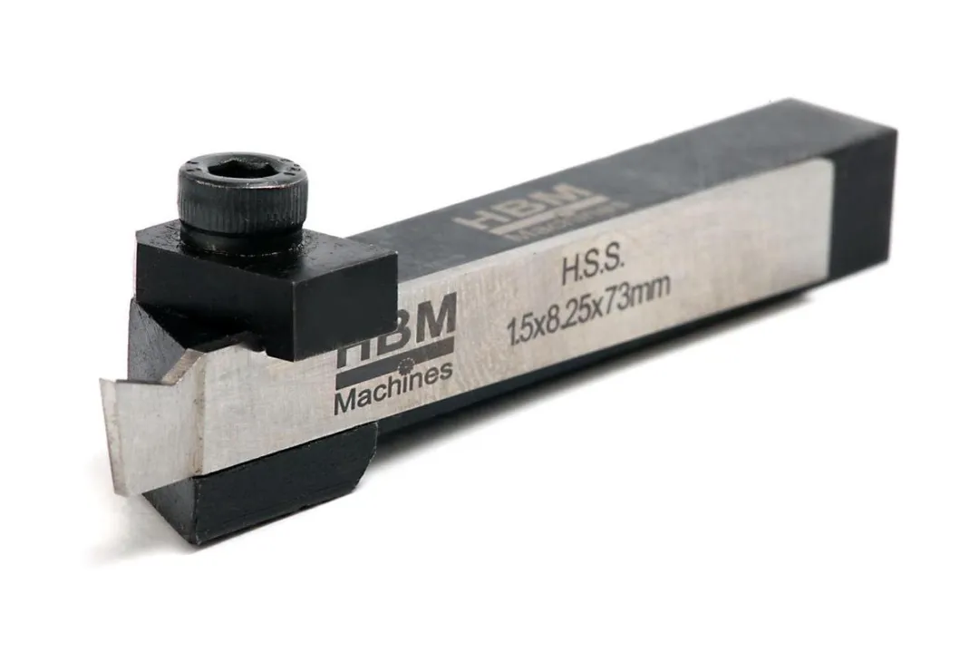 HBM 10mm Afsteekhouder met HSS Mes