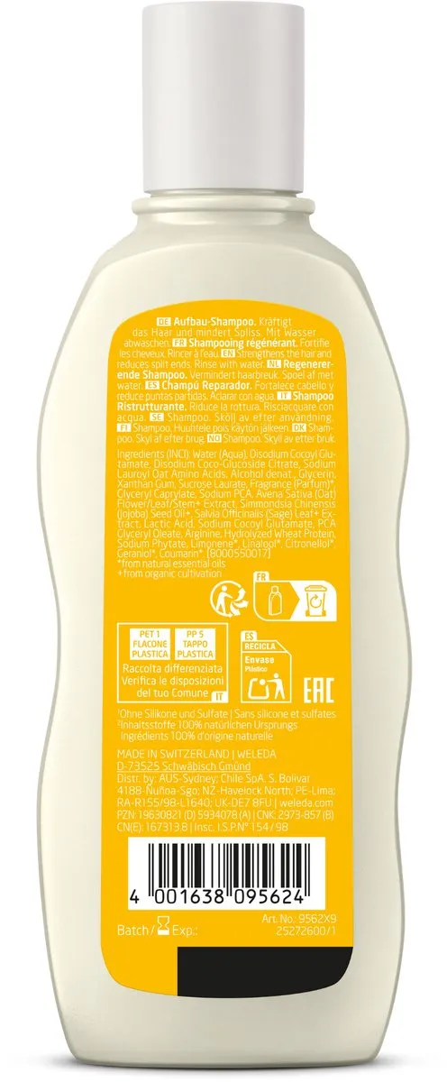 Weleda Haver Regenerende Shampoo 190ml