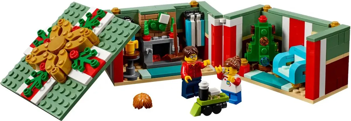 LEGO Kerst Geschenkdoos 40292 - 301 Stukken - 2 Minifiguren