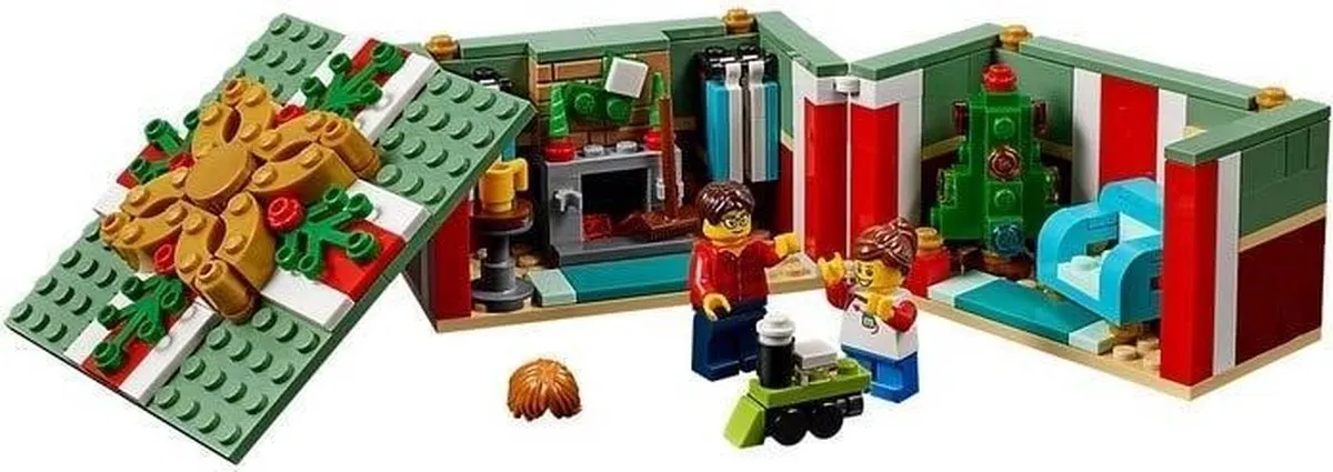 LEGO Kerst Geschenkdoos 40292 - 301 Stukken - 2 Minifiguren