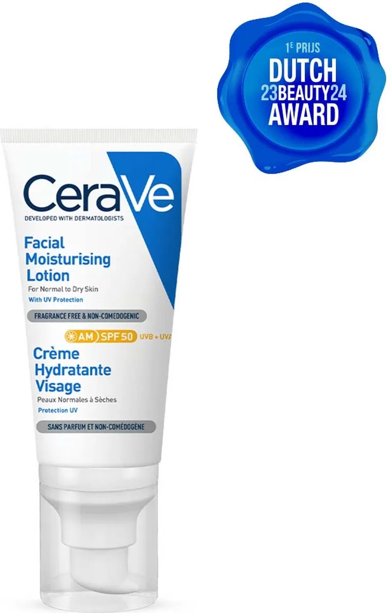 CeraVe Hydraterende Gezichtscrème SPF50 - 52ml