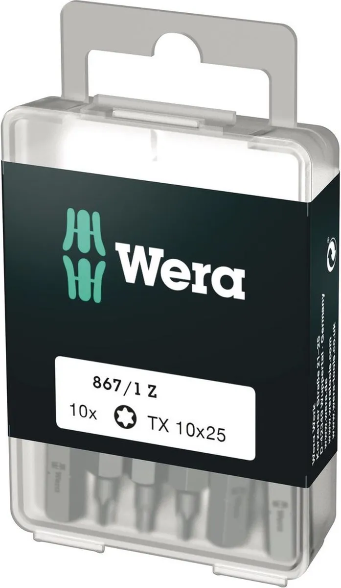 Wera 5072406001 Torx Bit T10 - 25mm