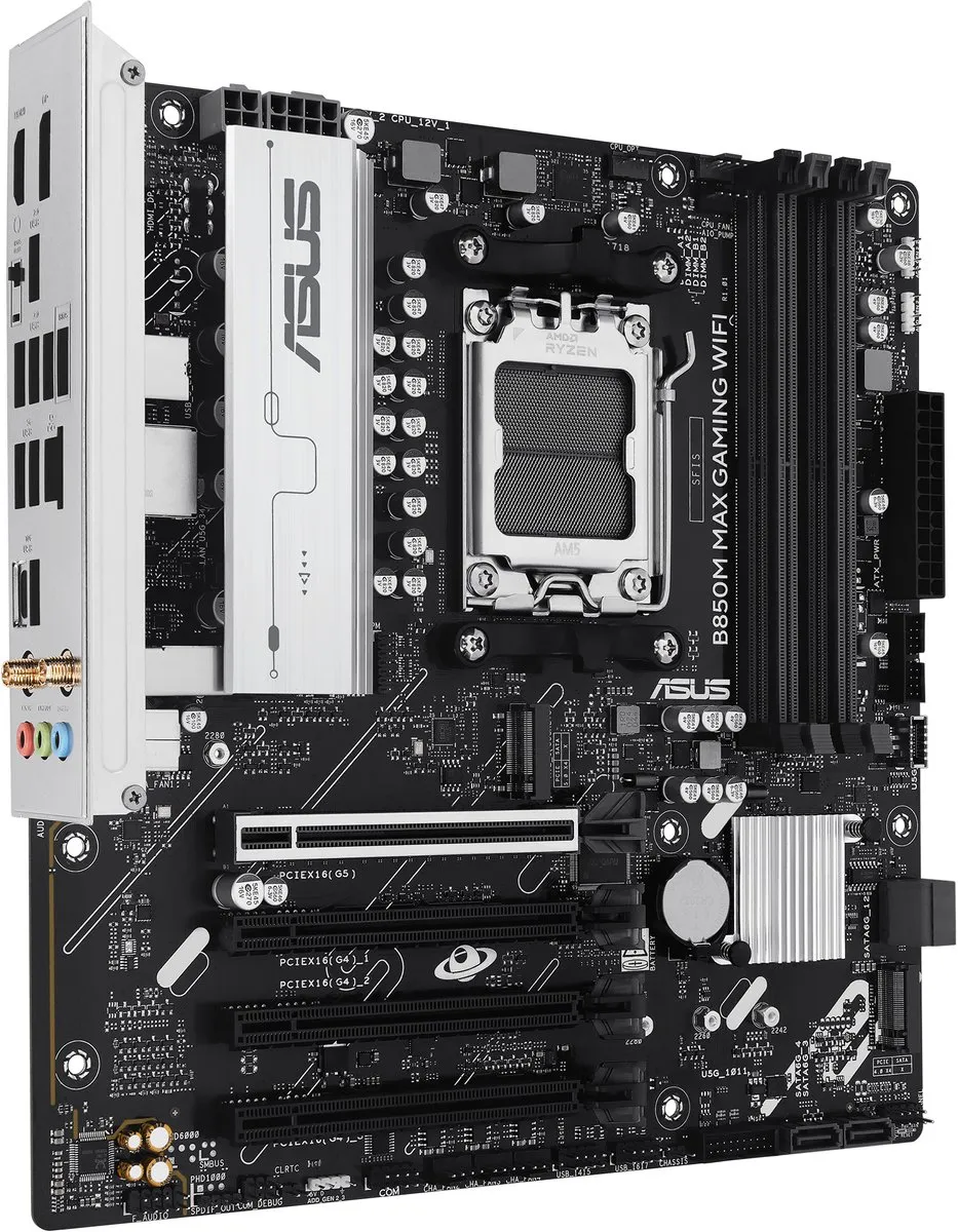 ASUS B850M MAX GAMING WIFI AM5 - microATX