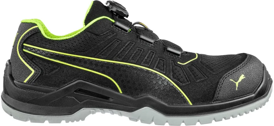 PUMA FUSE TC Groen DISC Laag S1P Veiligheidsschoen