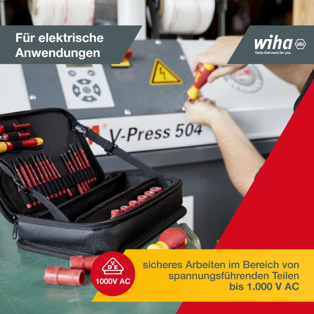 Wiha slimVario electric Gereedschapset 32-delig - Multitool