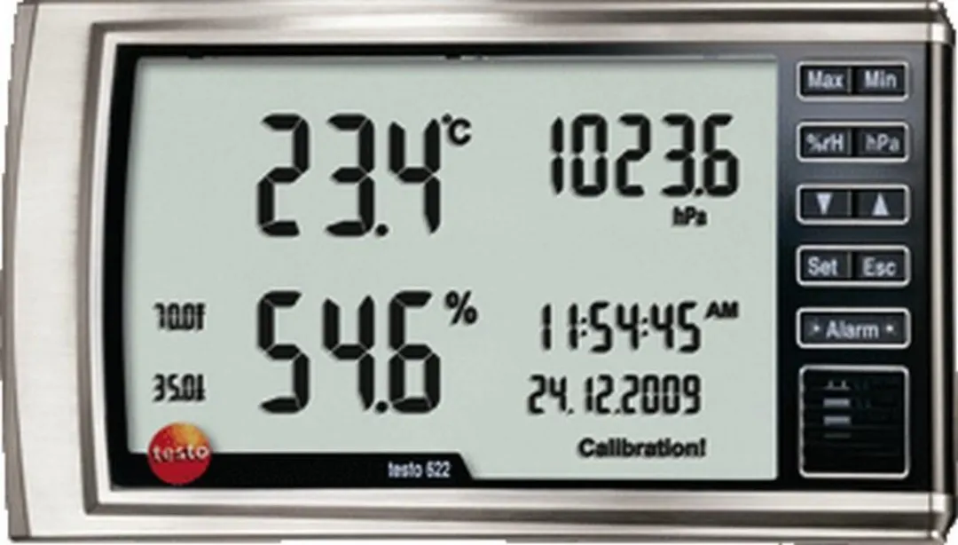 Testo 622 RV/Temperatuur Opnemer