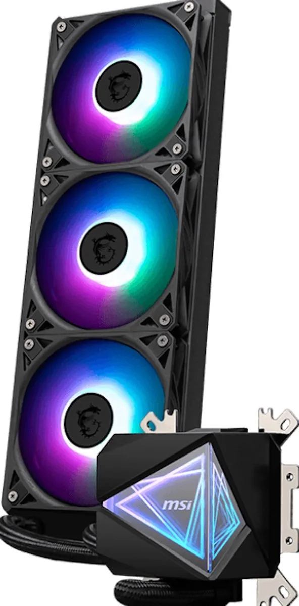MSI MAG CORELIQUID I360 All-in-One Koelsysteem - 3x 12cm Ventilatoren - Zwart