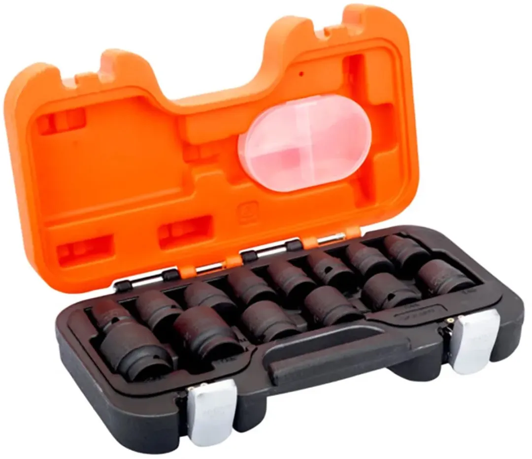 Bahco D/S14 Slagdoppen 1/2" - 14-delig - Oranje