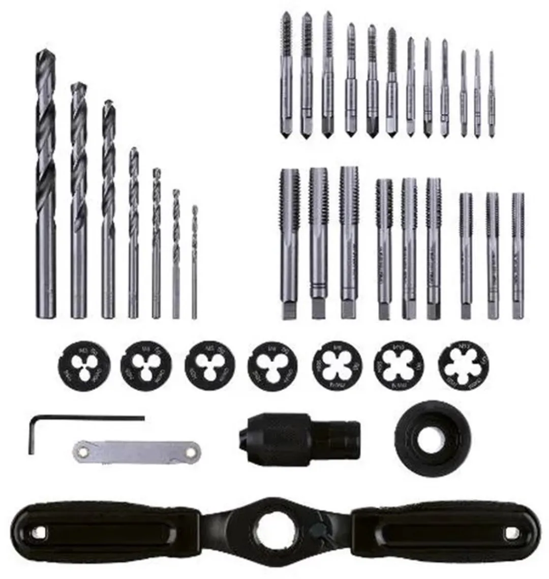 Parkside Draadsnij- en tappen Set 40-delig - M3-M12