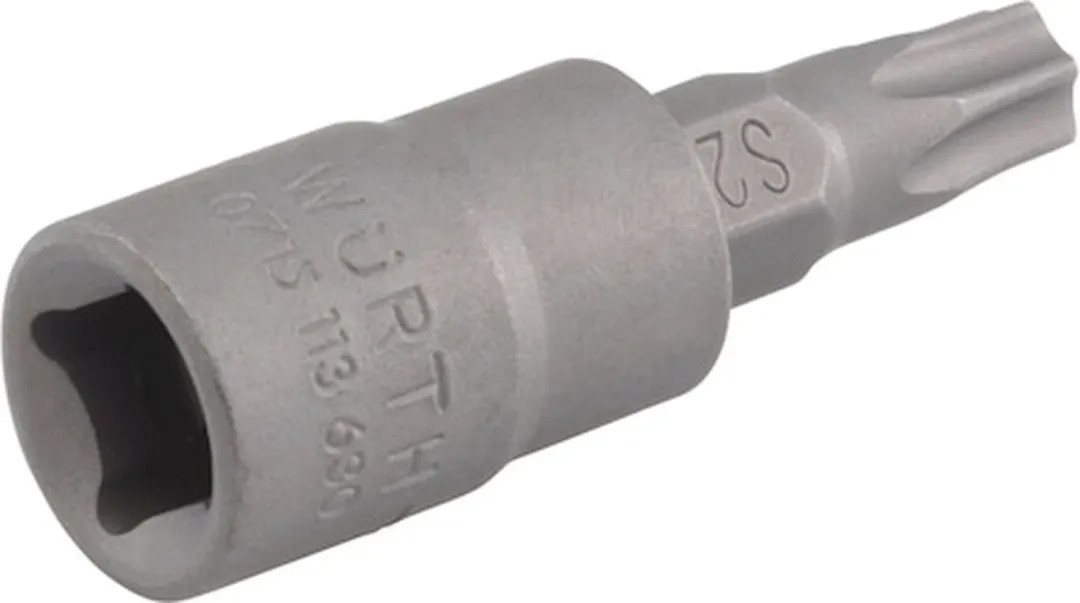 Würth 1/4" TX-dopsleutel 3mm - 1 Stuk