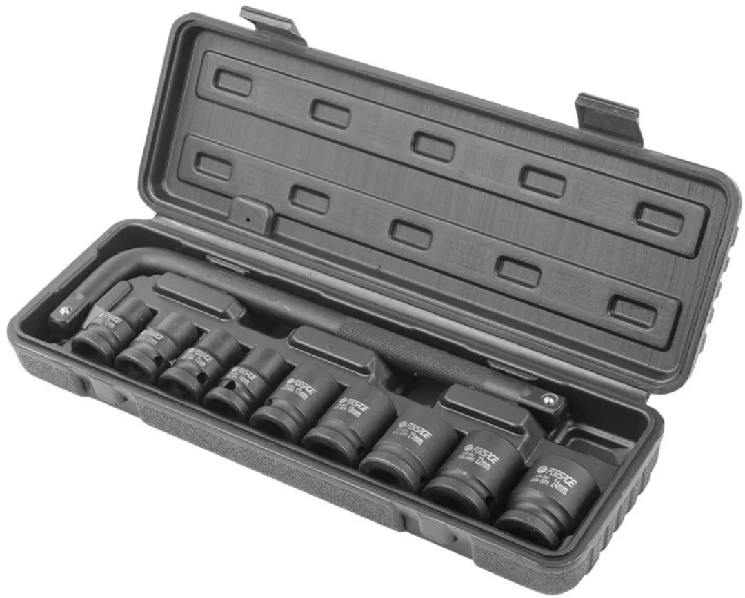 Forsage Dopsleutelset 10-24mm - 9 Stuks 1/2"