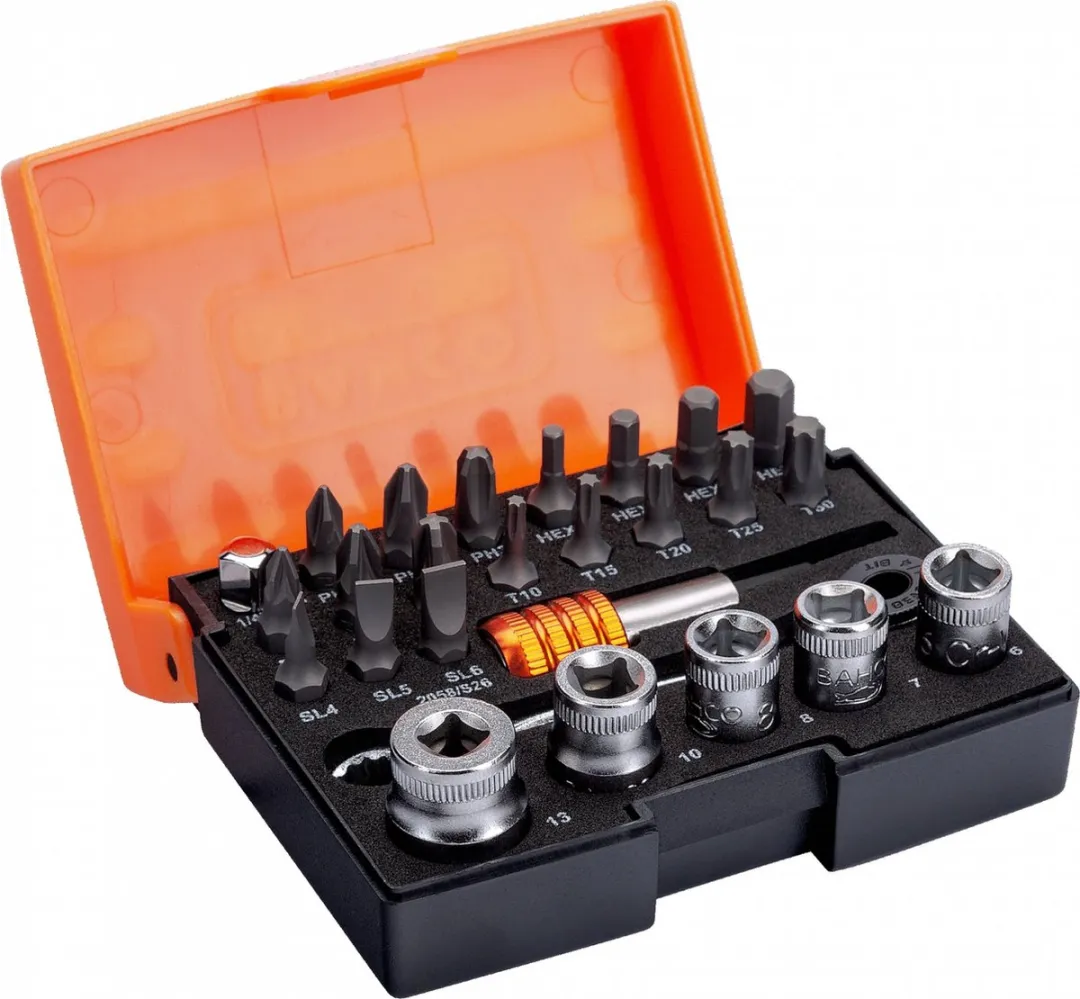 Bahco 2058/S26 Doppen & Bitratelset